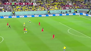 Brasil Arregaçando A Coreia De Quatro