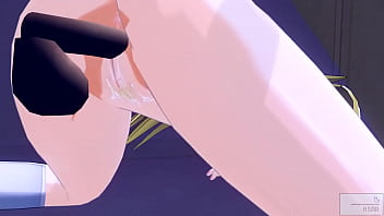 罰ゲームでヒヨコのアナルを弄ぶ無修正アニメ