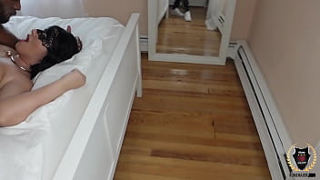 Brunet Misterius Sarah Arabic Ditembak Gaya Anjing Oleh Rome Major