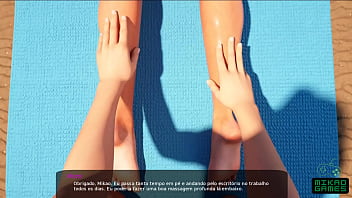 Hari Panas Di Pantai Bersama Ibu Tiri Yang Menggoda