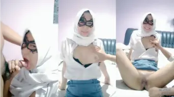 Gadis Sma Berhijab, Jeslyn, Menggila Di Ranjang